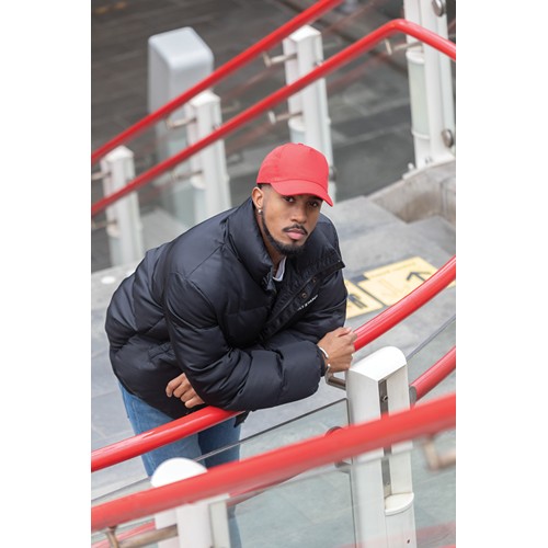 red Gorra de algodón reciclado Impact 280gr con trazador AWARE™