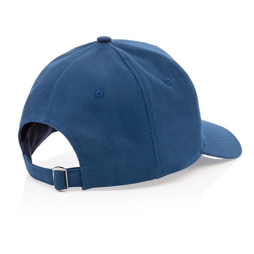 azul marino Gorra de algodón reciclado Impact 280gr con trazador AWARE™