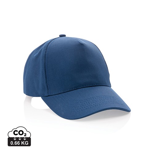 Gorra de algodón reciclado Impact 280gr con trazador AWARE™