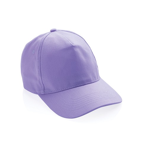 lavanda Gorra de algodón reciclado Impact 280gr con trazador AWARE™