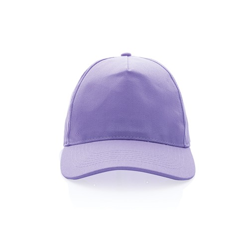 lavanda Gorra de algodón reciclado Impact 280gr con trazador AWARE™