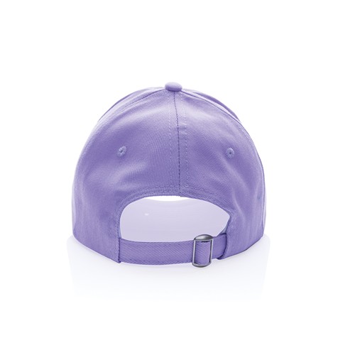 lavanda Gorra de algodón reciclado Impact 280gr con trazador AWARE™