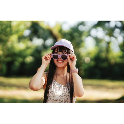 lavanda Gorra de algodón reciclado Impact 280gr con trazador AWARE™