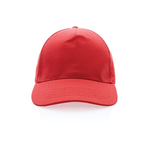 rojo claro Gorra de algodón reciclado Impact 280gr con trazador AWARE™