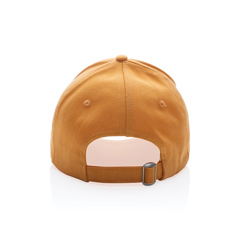 naranja sunset Gorra de algodón reciclado Impact 280gr con trazador AWARE™