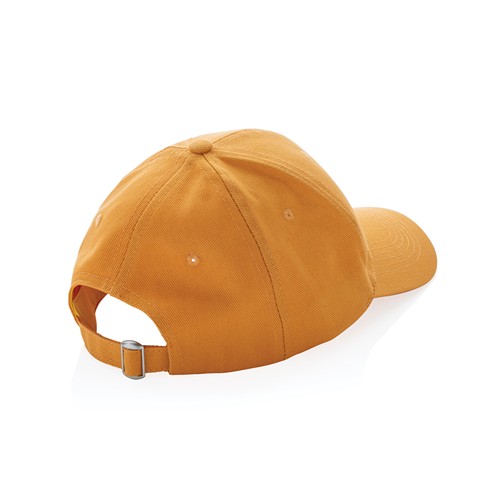 naranja sunset Gorra de algodón reciclado Impact 280gr con trazador AWARE™