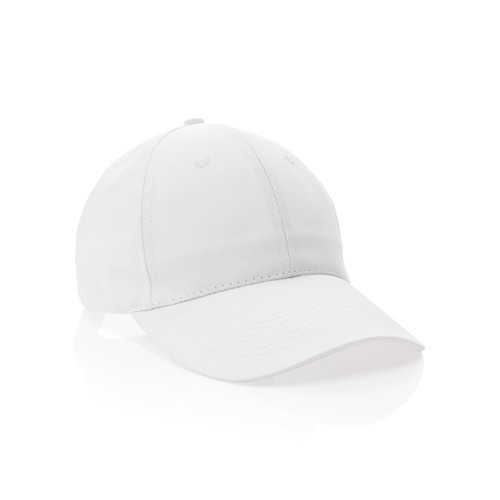 white Gorra Impact de algodón reciclado con trazador AWARE™