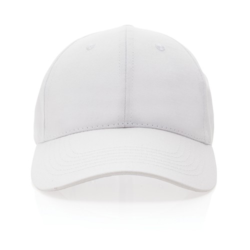 white Gorra Impact de algodón reciclado con trazador AWARE™
