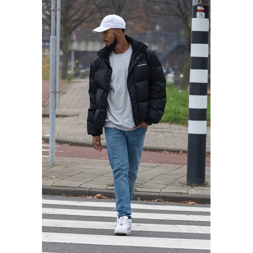 white Gorra Impact de algodón reciclado con trazador AWARE™