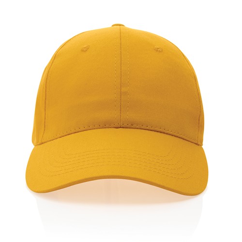 yellow Gorra Impact de algodón reciclado con trazador AWARE™