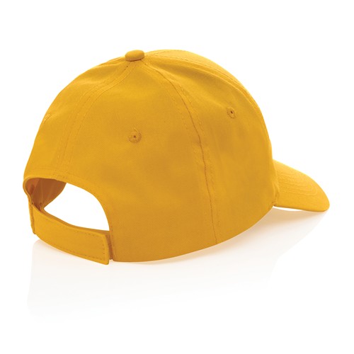 yellow Gorra Impact de algodón reciclado con trazador AWARE™