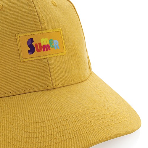 yellow Gorra Impact de algodón reciclado con trazador AWARE™