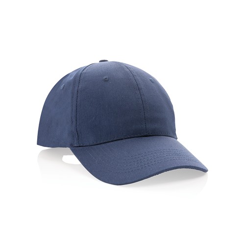 azul marino Gorra Impact de algodón reciclado con trazador AWARE™