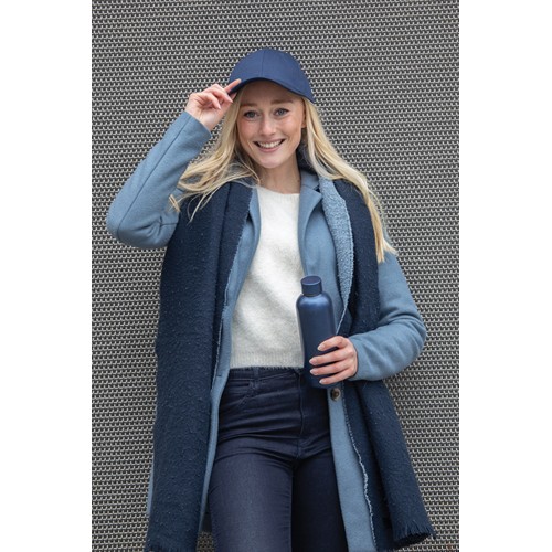 azul marino Gorra Impact de algodón reciclado con trazador AWARE™