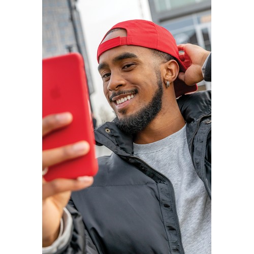 Gorra Impact 190gr de algodón reciclado con trazador AWARE™