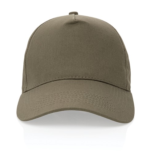 green Gorra de algodón reciclado Impact 190 gr con trazador AWARE™