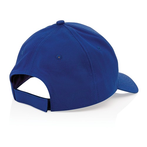 blue Gorra de algodón reciclado Impact 190 gr con trazador AWARE™