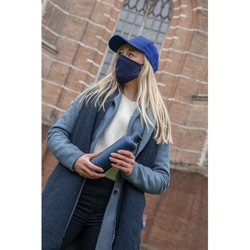 blue Gorra de algodón reciclado Impact 190 gr con trazador AWARE™