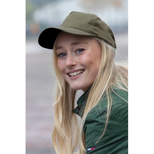 green Gorra de algodón reciclado Impact 190 gr con trazador AWARE™