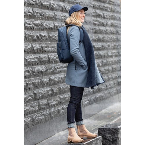 azul marino Gorra de algodón reciclado Impact 190 gr con trazador AWARE™