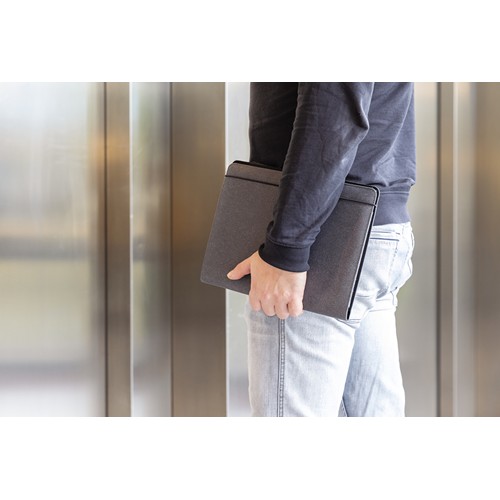 Conférencier A4 en cuir recyclé - 8