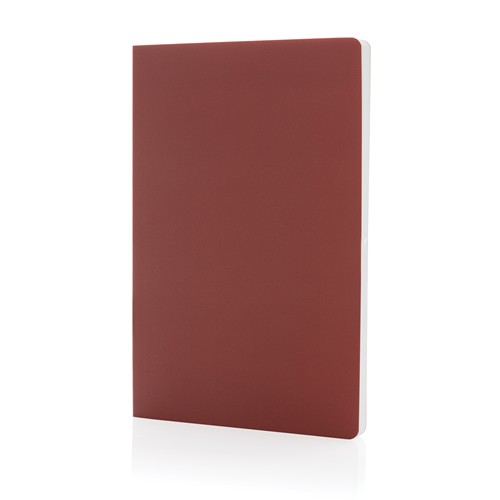 Libreta A5 tapa blanda y papel de piedra