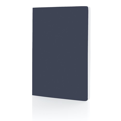 Libreta A5 tapa blanda y papel de piedra