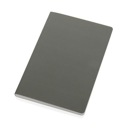 Libreta A5 tapa blanda y papel de piedra