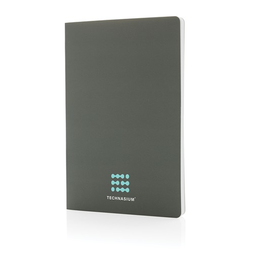Libreta A5 tapa blanda y papel de piedra