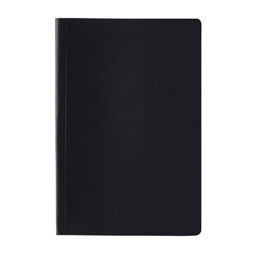 black Libreta A5 tapa blanda y papel de piedra