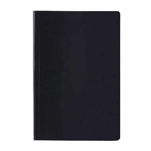 black Libreta A5 tapa blanda y papel de piedra