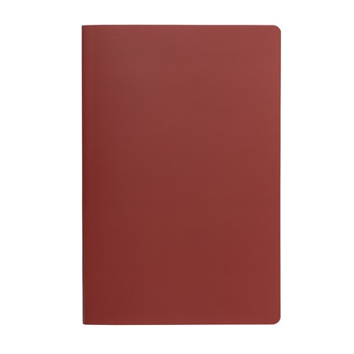 red Libreta A5 tapa blanda y papel de piedra