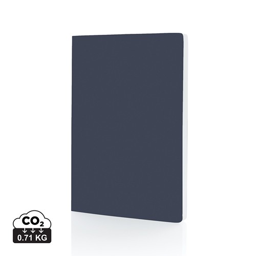 Libreta A5 tapa blanda y papel de piedra