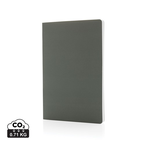 Libreta A5 tapa blanda y papel de piedra