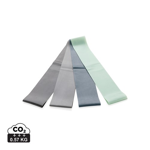 Bandes élastiques fitness x4 dans une pochette - 1