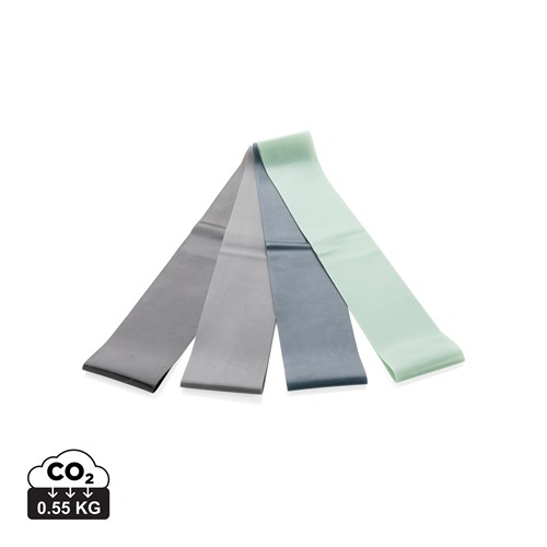 Bandes élastiques fitness x4 dans une pochette - 1