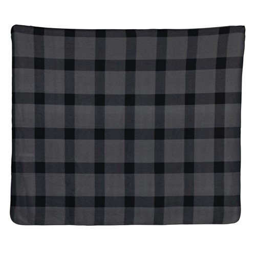 Couverture / Plaid doux à carreaux - 3
