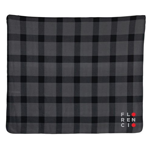 Couverture / Plaid doux à carreaux - 5