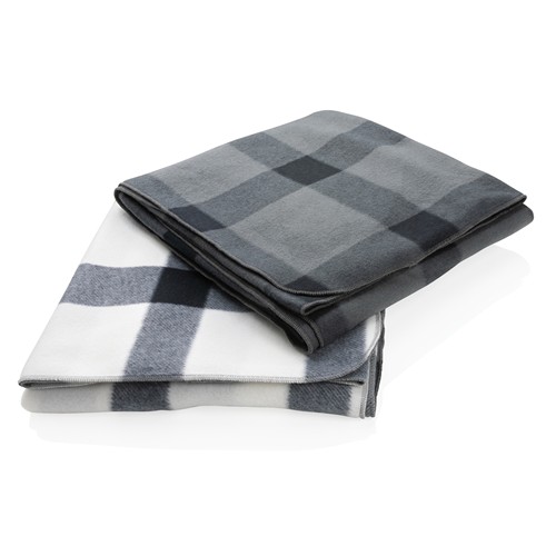 Couverture / Plaid doux à carreaux - 6