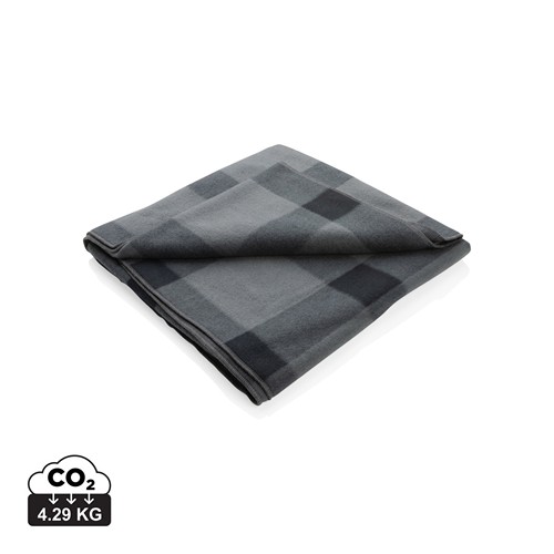 Couverture / Plaid doux à carreaux - 1