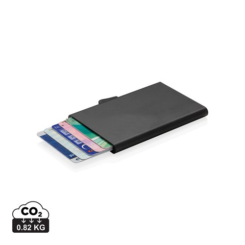 Porte-cartes en aluminium anti RFID C-Secure - 1
