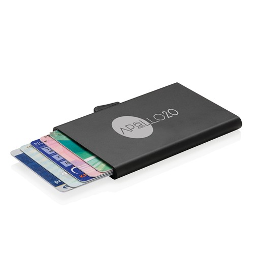Porte-cartes en aluminium anti RFID C-Secure - 7