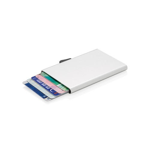 Porte-cartes en aluminium anti RFID C-Secure - 2