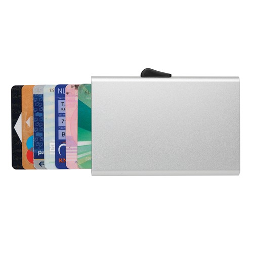 Porte-cartes en aluminium anti RFID C-Secure - 5