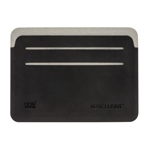 black Tarjetero seguro Quebec RFID