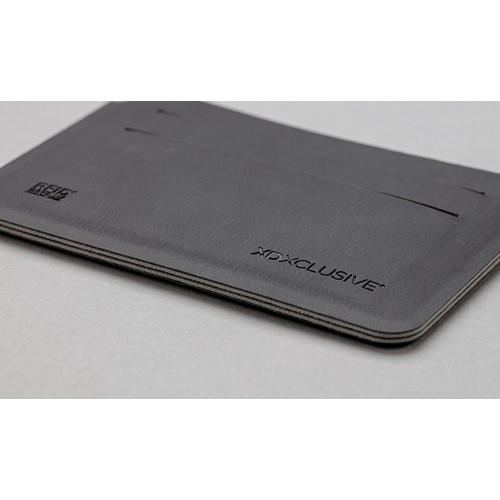 black Tarjetero seguro Quebec RFID