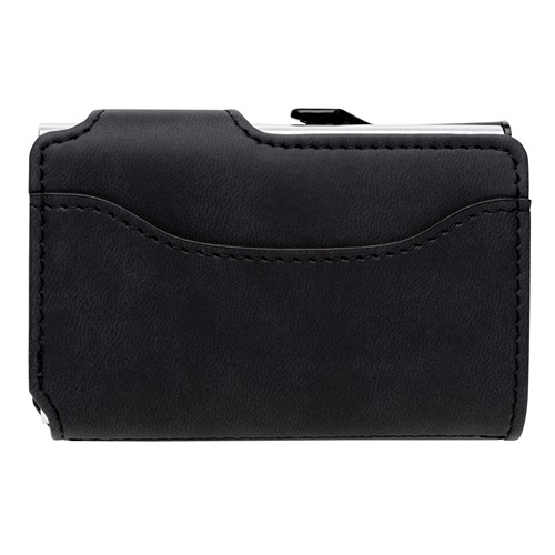 Porte-cartes anti RFID en aluminium et PU - 6