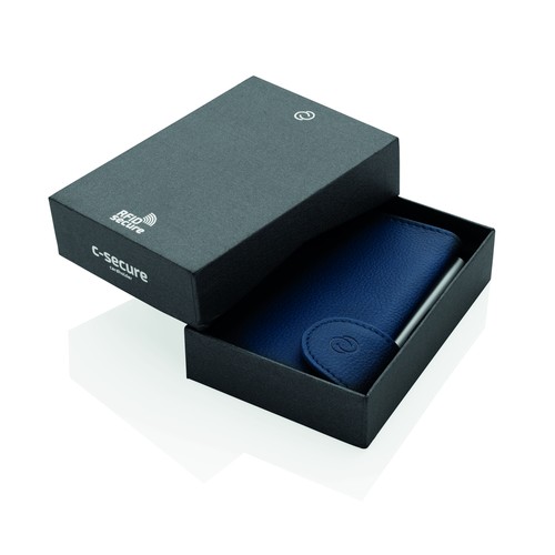 blue Cartera y tarjetero C-Secure RFID
