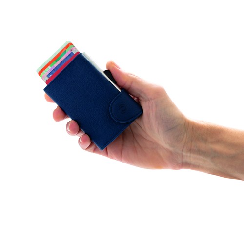 blue Cartera y tarjetero C-Secure RFID
