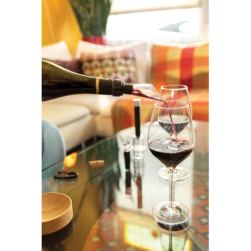 plateado Juego de 4 piezas Vino Connoisse